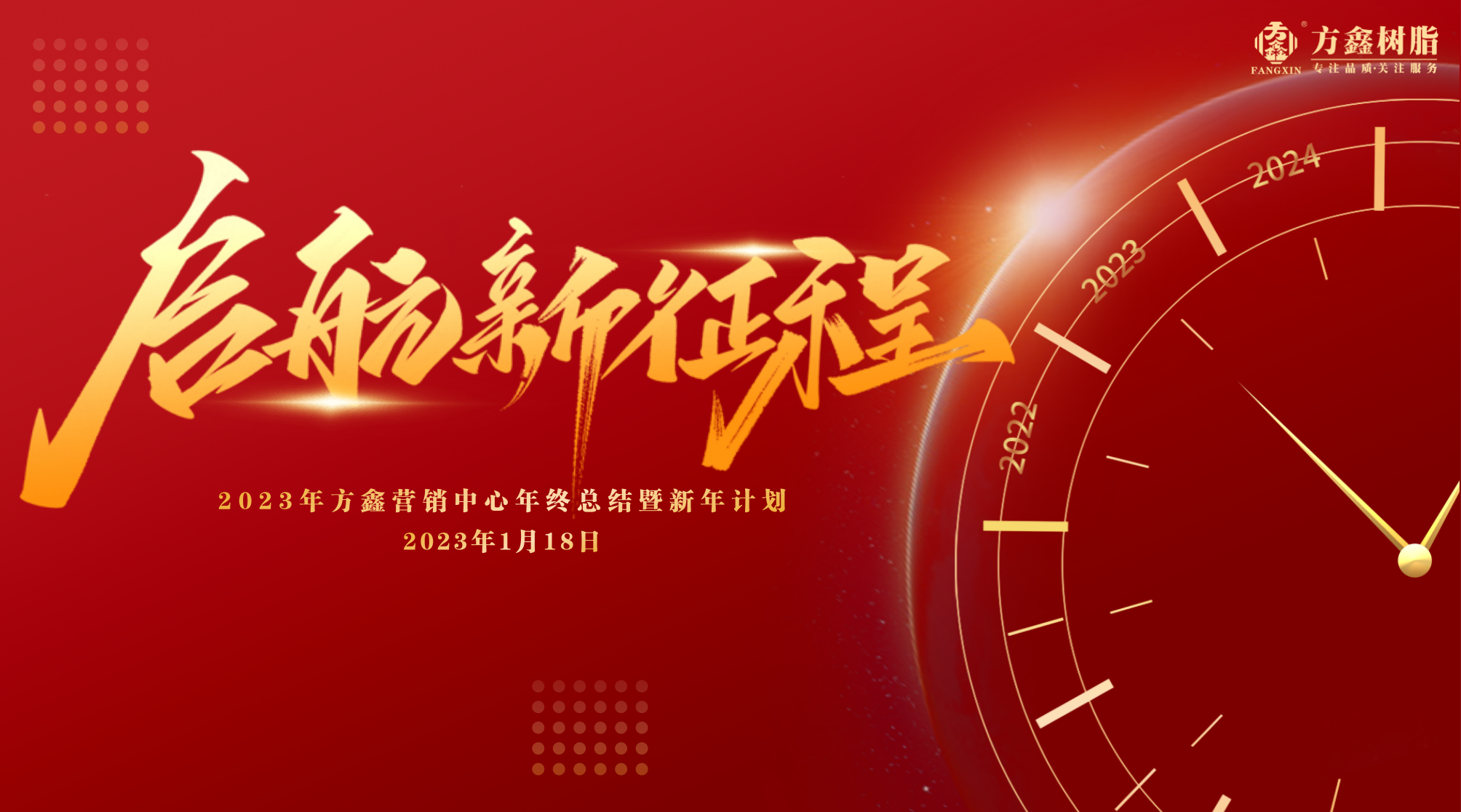 Setting Sail on A New Journey: Fangxin Marketing Center’s Year-end Summary and New Year’s plan for 2023